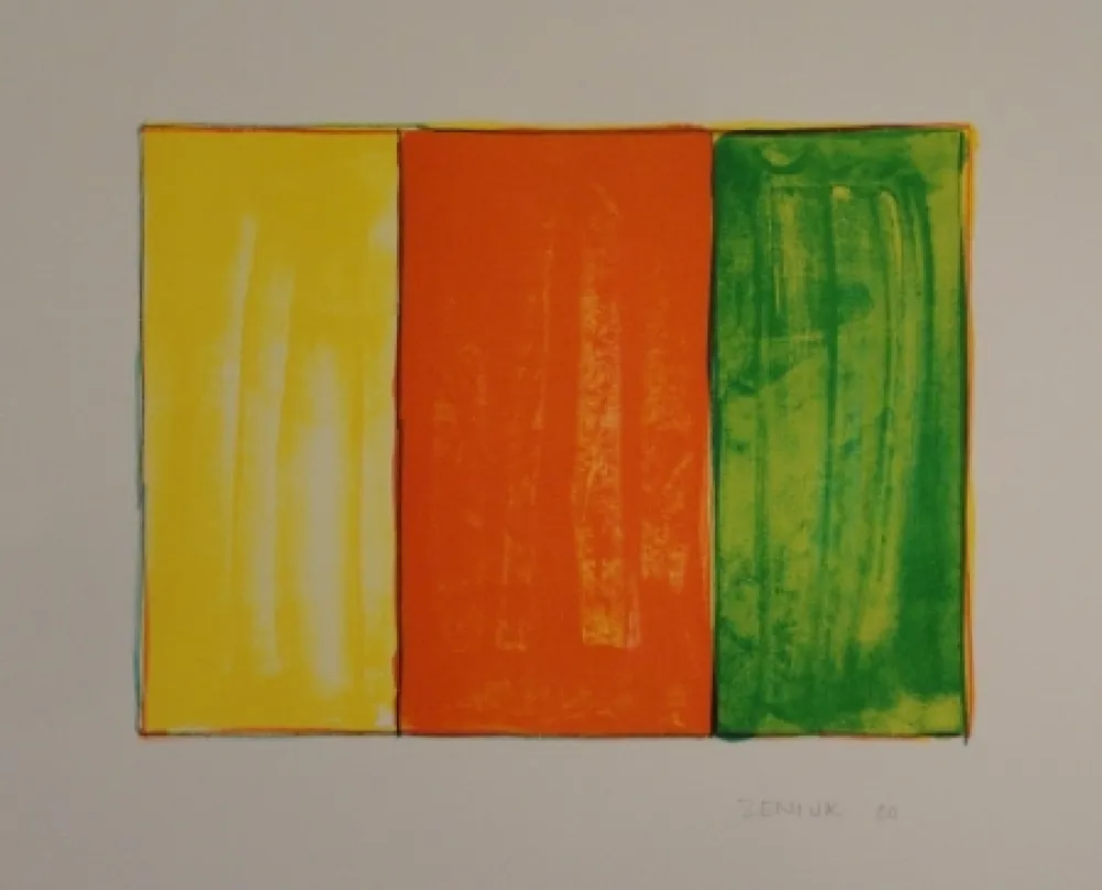 Litografía Zeniuk - Untitled