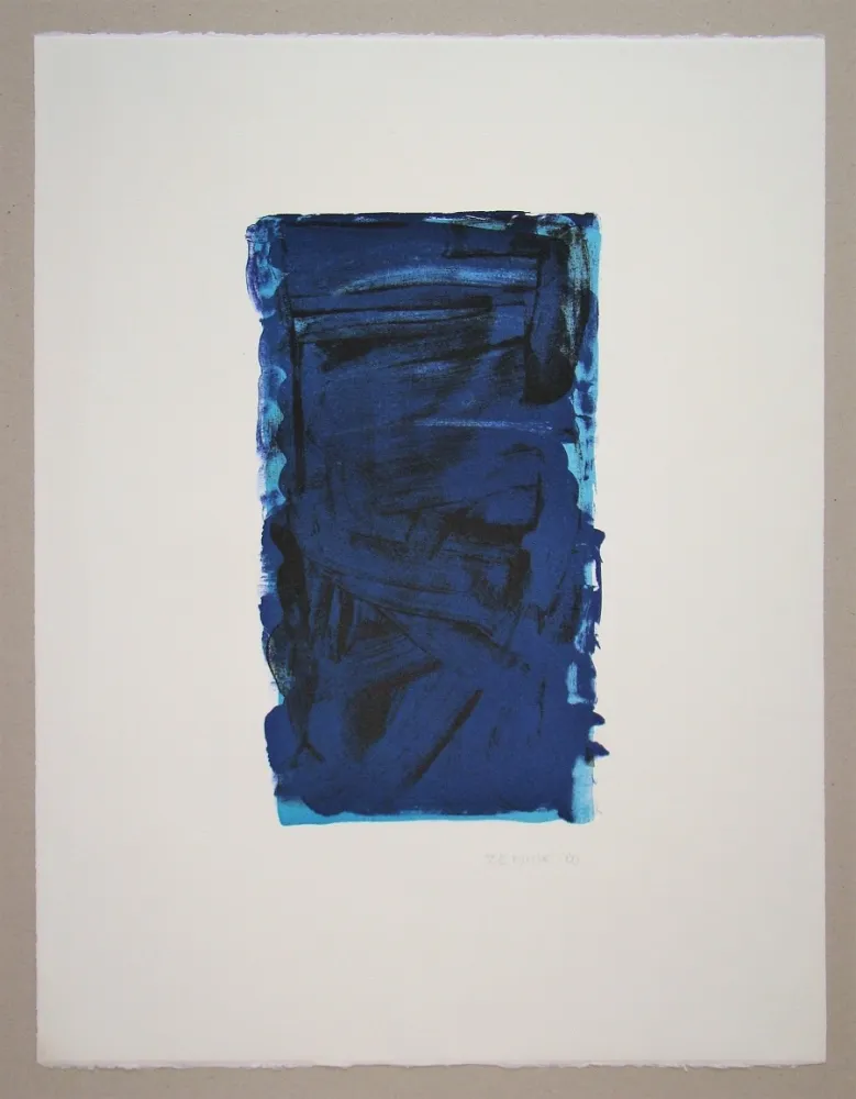 Litografía Zeniuk - Untitled Group I.