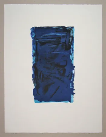 Litografía Zeniuk - Untitled Group I.