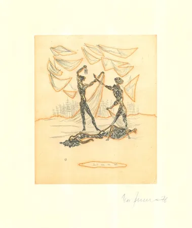 Grabado Zimmermann - Das ist das Ende / This Is the End