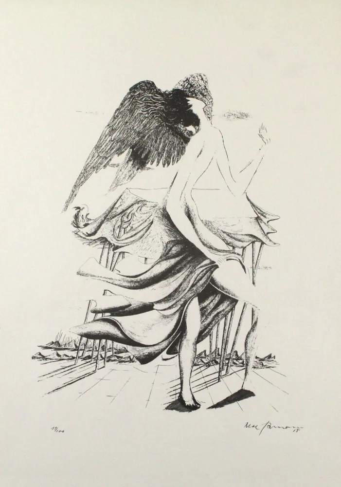 Litografía Zimmermann - Durch ein Nadelöhr IV / Through a Needle's Eye IV