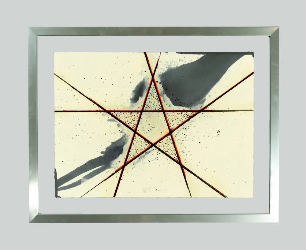 Serigrafía Zorio - Felice la stella della lettura