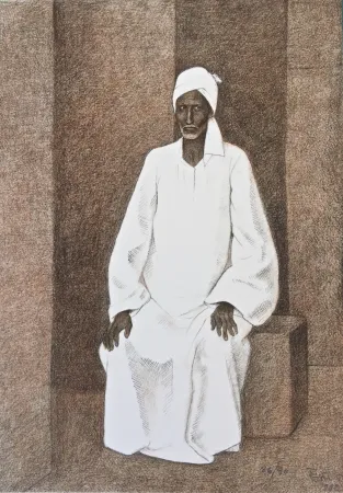 Litografía Zuniga - Impressions of Egipto (Egypt) plate 4