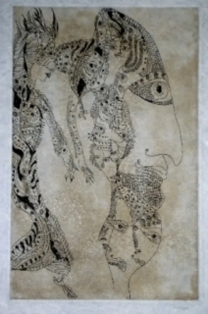 Aguafuerte Y Aguatinta Zurn - Oracles et spectacles