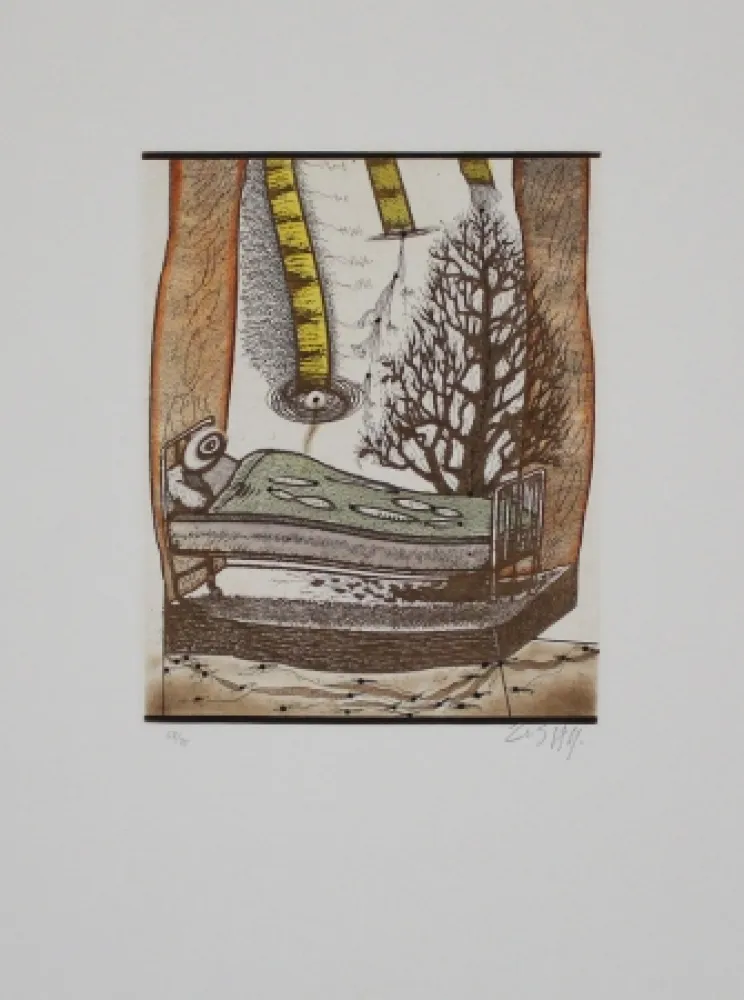 Aguafuerte Y Aguatinta Zush - Asick