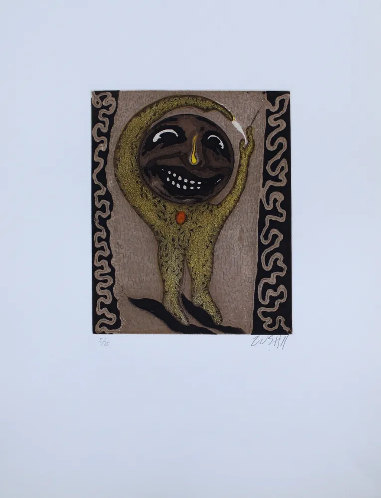 Aguafuerte Y Aguatinta Zush - Asuvro