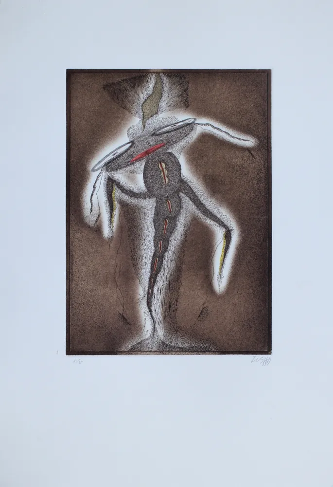 Aguafuerte Y Aguatinta Zush - Masuro