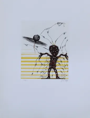 Aguafuerte Y Aguatinta Zush - Siluro