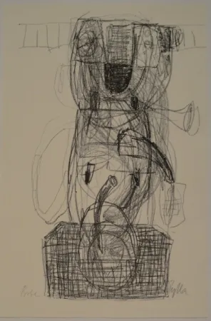 Litografía Zylla - Untitled